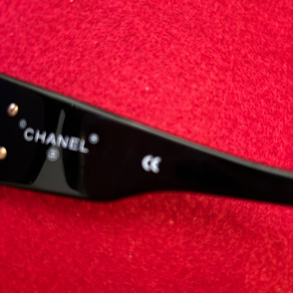 Authentic Chanel Cocomark Black Square Lens Sunglasses - Picture 11 of 16